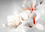 Πινακας σε καμβά MONOCHROME MAGNOLIAS