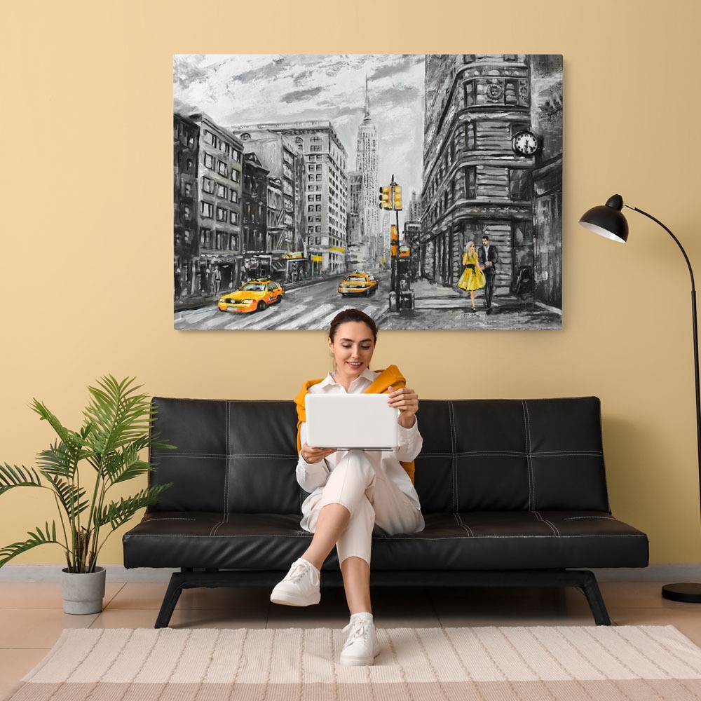 Πινακας σε καμβά NEW YORK PAINTING