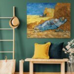 Πινακας σε καμβά VAN GOGH - NOON REST FROM WORK