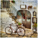Πίνακας σε καμβά OLD STREETS OF ITALY