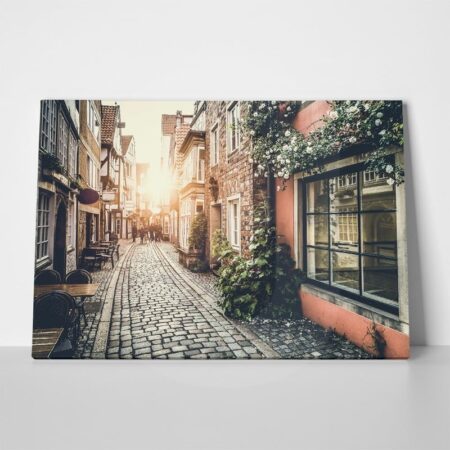 Πινακας σε καμβά OLD STREET - Πολεις και Αρχιτεκτονικη Sticky 1