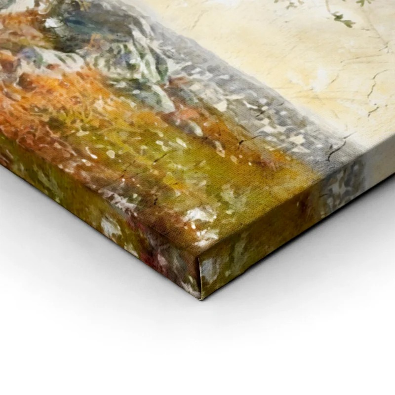 Πινακας σε καμβά OLIVE TREE PAINTING
