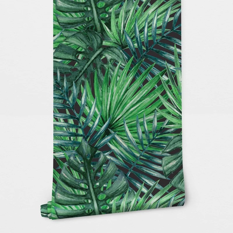 Αυτοκόλλητη Ταπετσαρία τοίχου PALM LEAVES 2