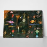 Πινακας σε καμβά PAUL KLEE - FISH MAGIC