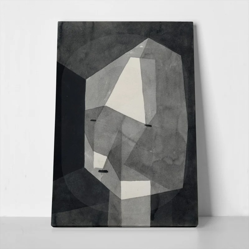 Πινακας σε καμβά PAUL KLEE - ROUGH-CUT HEAD