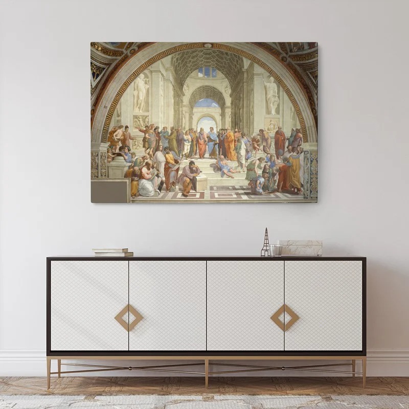 Πινακας σε καμβά RAPHAEL - SCHOOL OF ATHENS