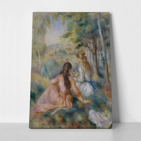 Πινακας σε καμβά RENOIR - IN THE MEADOW - Pierre Auguste Renoir