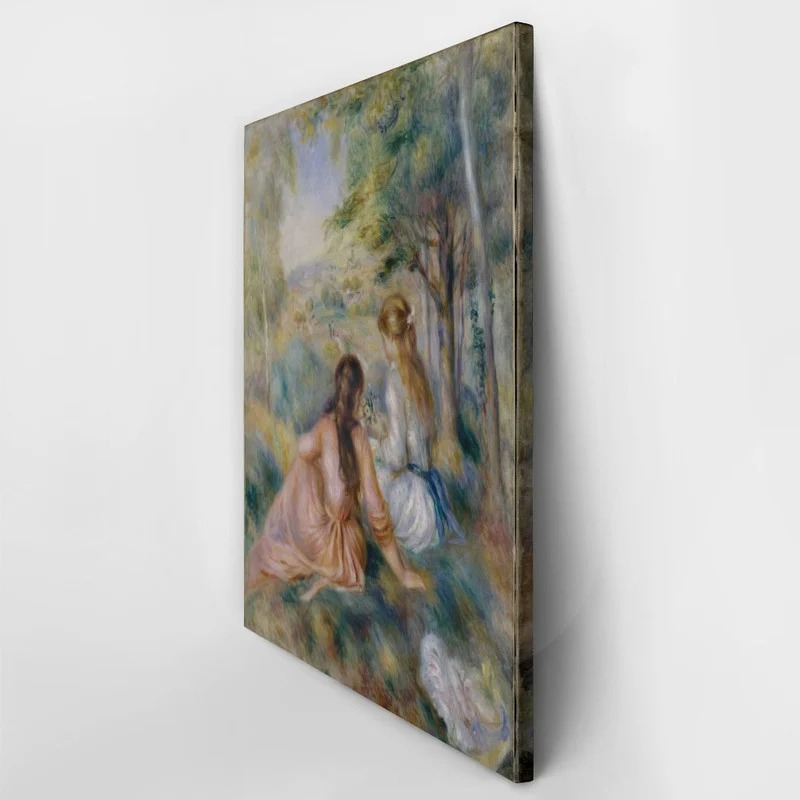 Πινακας σε καμβά RENOIR - IN THE MEADOW