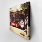 Πινακας σε καμβά RETRO RED CAR