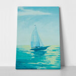 Πινακας σε καμβά SAILBOAT