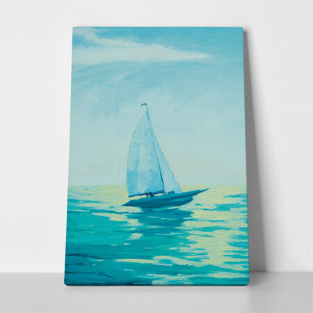 Πινακας σε καμβά SAILBOAT - Βαρκες και Καραβια Sticky 1