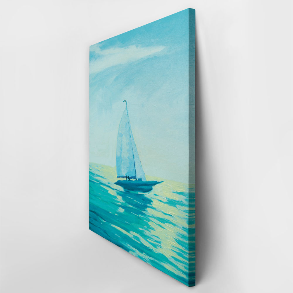 Πινακας σε καμβά SAILBOAT