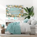 Πινακας σε καμβά SEA SHELLS FRAME