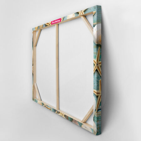 Πινακας σε καμβά SEA SHELLS FRAME - Κοχυλια Sticky 4