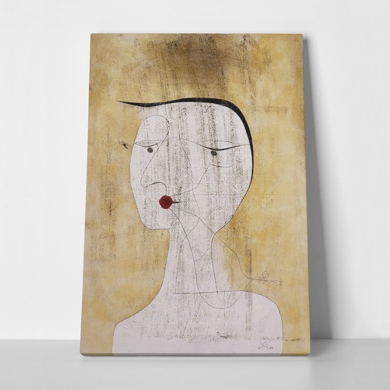 Πινακας σε καμβά PAUL KLEE - SEALED WOMAN