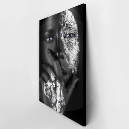 Πινακας σε καμβά SILVER FACE - Πορτραιτα και Φιγουρες Sticky 3