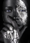 Πινακας σε καμβά SILVER FACE