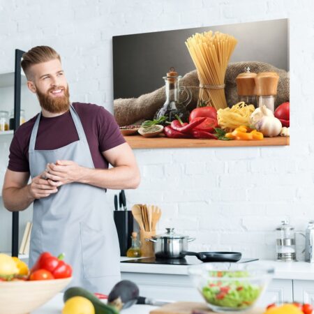 Πινακας σε καμβά SPAGHETTI - Food and Drink