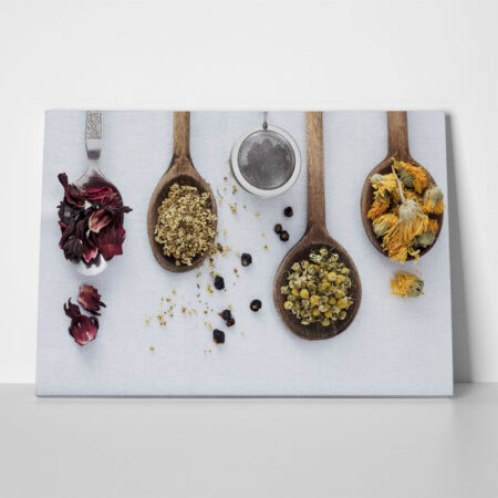 Πινακας σε καμβά SPOONS - Food and Drink Sticky 1