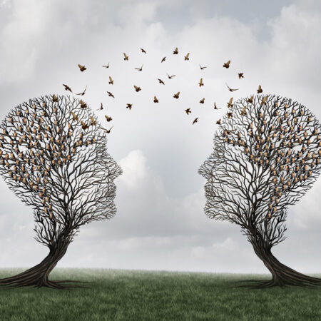 Πινακας σε καμβά TREE SHAPED COMMUNICATION CONCEPT - Πινακες σε καμβα Sticky 5