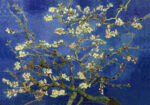 Πινακας σε καμβά VAN GOGH - ALMOND BLOSSOM BLUE