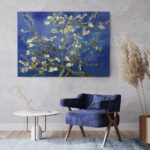 Πινακας σε καμβά VAN GOGH - ALMOND BLOSSOM BLUE
