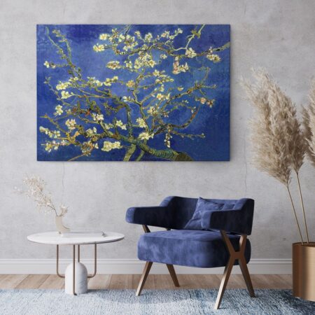 Πινακας σε καμβά VAN GOGH - ALMOND BLOSSOM BLUE - Vincent Van Gogh