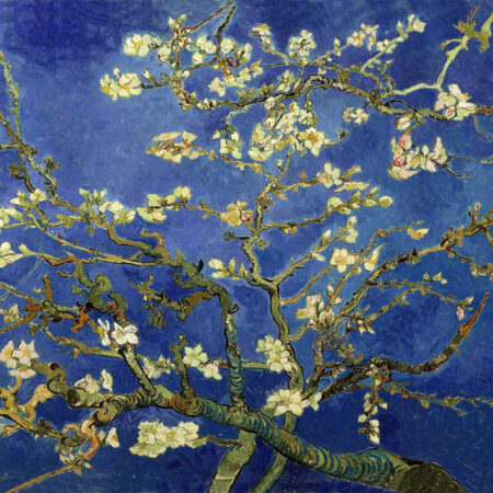 Πινακας σε καμβά VAN GOGH - ALMOND BLOSSOM BLUE - Vincent Van Gogh Sticky 5