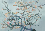 Πινακας σε καμβά VAN GOGH - ALMOND BLOSSOM PASTEL BLUE