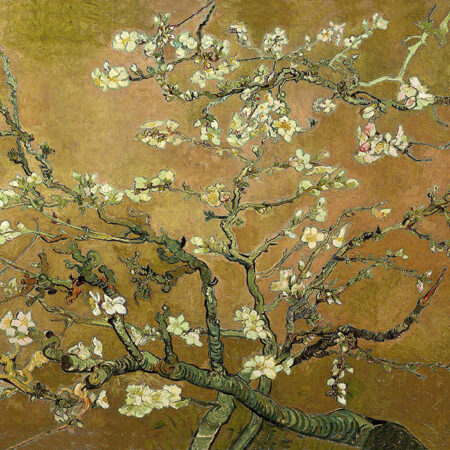 Πινακας σε καμβά VAN GOGH - ALMOND BLOSSOM YELLOW - Vincent Van Gogh Sticky 6