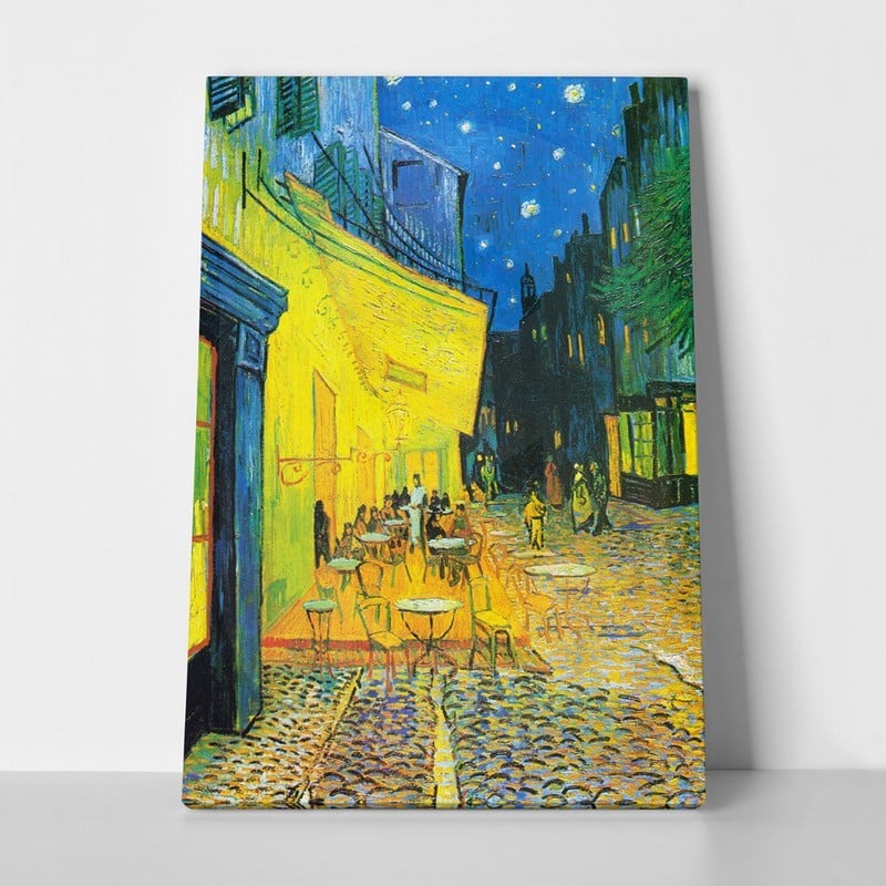 Πινακας σε καμβά VAN GOGH - CAFÉ TERRACE