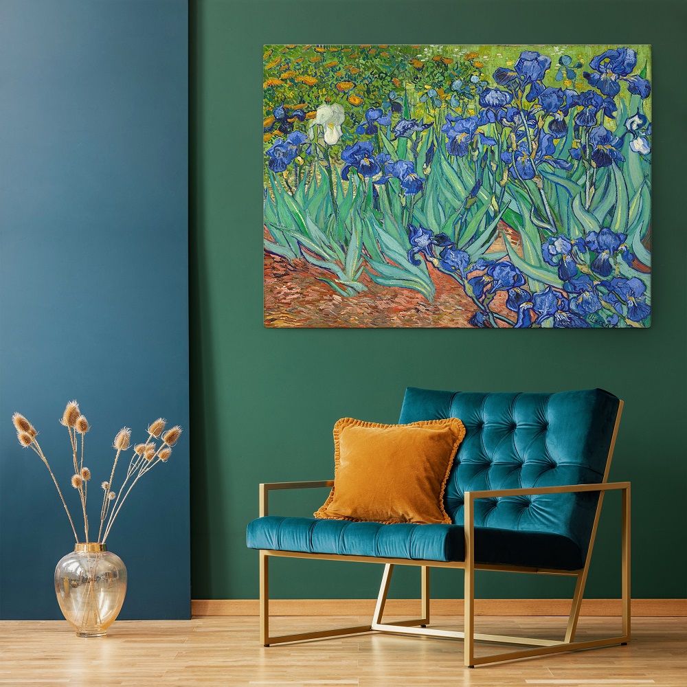 Πινακας σε καμβά VAN GOGH - IRISES