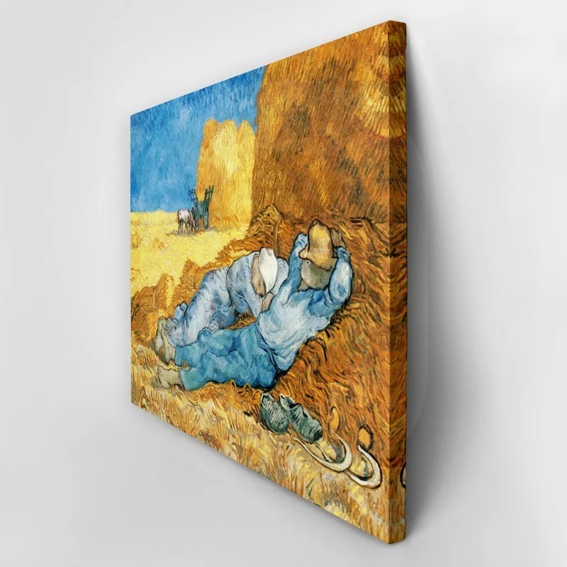 Πινακας σε καμβά VAN GOGH - NOON REST FROM WORK