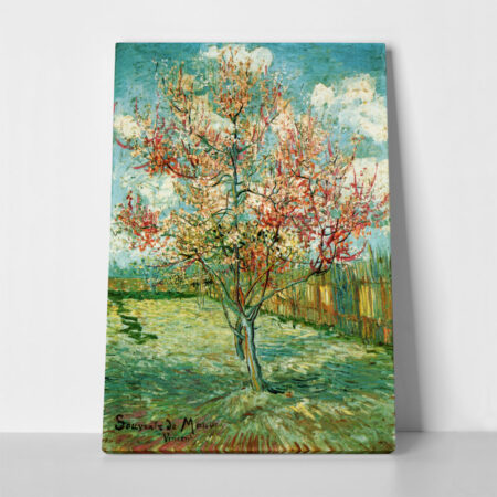 Πινακας σε καμβά VAN GOGH - PINK PEACH TREES - Vincent Van Gogh Sticky 1