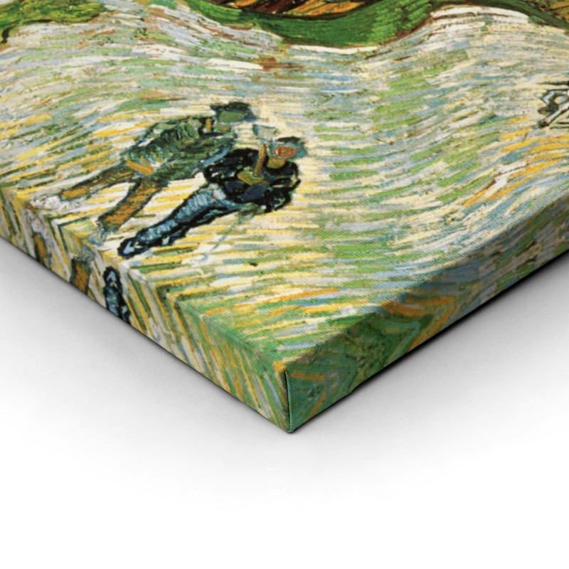 Πινακας σε καμβά VAN GOGH - ROAD WITH CYPRESS AND STAR