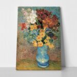 Πινακας σε καμβά VAN GOGH - VASE WITH DAISIES AND ANEMONES