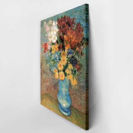 Πινακας σε καμβά VAN GOGH - VASE WITH DAISIES AND ANEMONES - Vincent Van Gogh Sticky 3