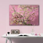 Πινακας σε καμβά VAN GOGH - ALMOND BLOSSOM PINK