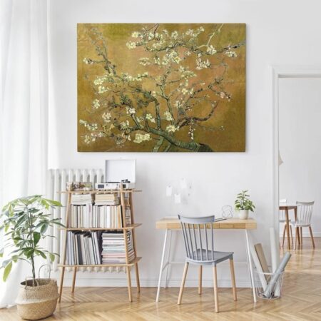 Πινακας σε καμβά VAN GOGH - ALMOND BLOSSOM YELLOW