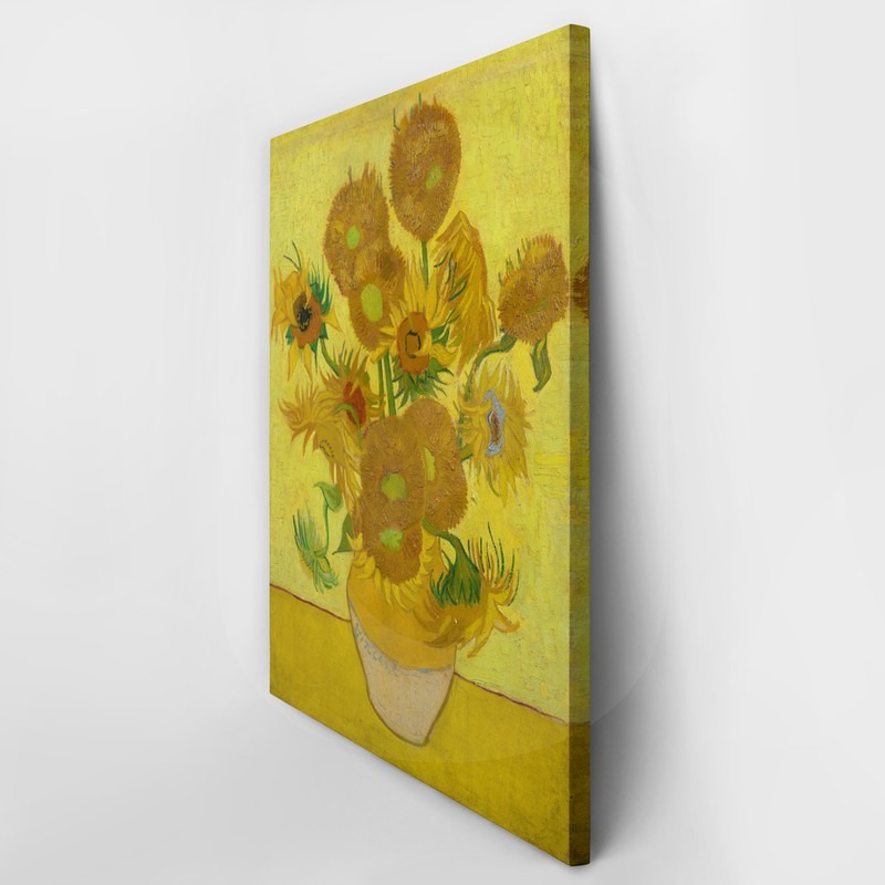 Πινακας σε καμβά VAN GOGH - SUNFLOWERS YELLOW