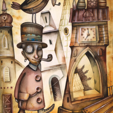 Πινακας σε καμβά VICTORIAN MAN - Εργα Τεχνης Sticky 4