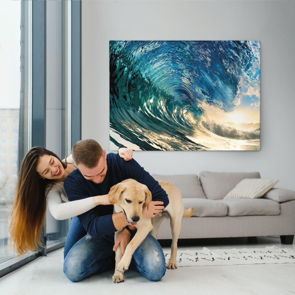 Πινακας σε καμβά WAVE