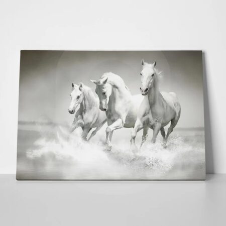 OUTLET Πίνακας σε καμβά WILD HORSES 120cm x 80cm - OUTLET Sticky 1