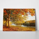 Πινακας σε καμβά BEAUTIFUL FALL PARK