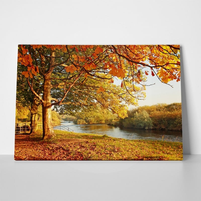 Πινακας σε καμβά BEAUTIFUL FALL PARK