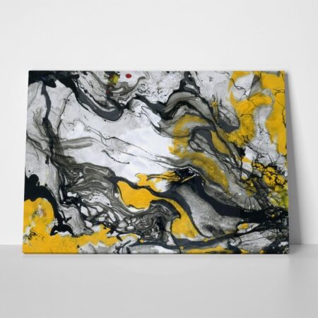 Πινακας σε καμβά ABSTRACT INK MARBLE TEXTURE 3 - Αφηρημενα και Abstract