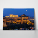 Πινακας σε καμβά ACROPOLIS NIGHT