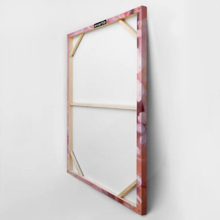 Πινακας σε καμβά ALMONDS BLOSSOM PINK HANDMADE PAINTING - Ανθη Δεντρων Sticky 4
