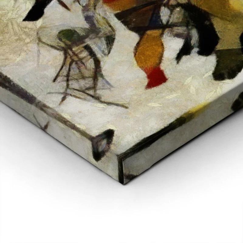 Πινακας σε καμβά ALTERNATIVE REPRODUCTION CREATION ADAM CUBISM