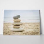 Πινακας σε καμβά BALANCED STONES